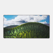 De groene heuvels van de aarde bureaumat (Voorkant)