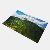 De groene heuvels van de aarde deurmat (Schuin)