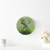 De groene Iguana Ronde Klok (Huis)