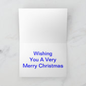 De groene Kerstkaart van Chili Feestdagen Kaart (Binnen)