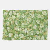 De groene keukenhanddoek voor tuinen (Horizontaal)