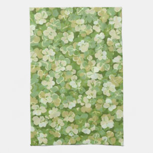 De groene keukenhanddoek voor tuinen