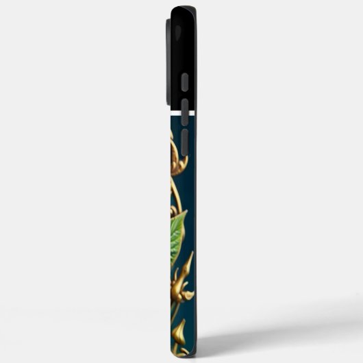 De groene kikkerkoning Case-Mate iPhone case (Achterkant / Links)