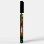 De groene kikkerkoning Case-Mate iPhone case (Achterkant / Rechts)