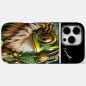 De groene kikkerkoning Case-Mate iPhone case (Achterkant (horizontaal))