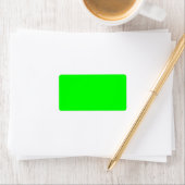 De groene Kleur van Fluo Neon past dit aan! Etiket (Insitu)