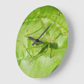De groene Klok van de Muur van de Camouflage van (Hoek)