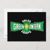 De groene Korpsen van de Lantaarn - Groen Logo Briefkaart (Voorkant / Achterkant)