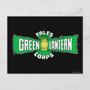 De groene Korpsen van de Lantaarn - Groen Logo Briefkaart