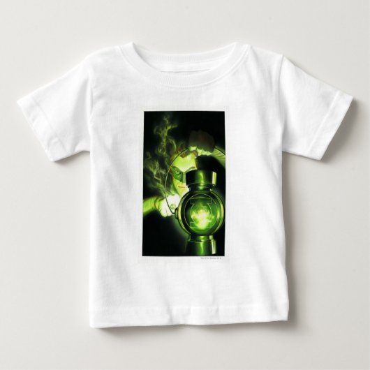 De groene lantaarn vasthouden (Voorkant)