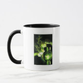 De groene lantaarn vasthouden mok (Links)