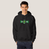 De Groene Lantaarnkorps - Groene Logo Hoodie (Voorkant volledig)