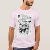 De Groene Lantaarnkorps, zwart en wit T-shirt (Voorkant)