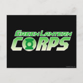De Groene Lantern Corps Logo 2 Briefkaart (Voorkant)
