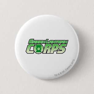 De Groene Lantern Corps Logo 2 Ronde Button 5,7 Cm