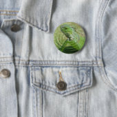 De Groene Leguaan Ronde Button 5,7 Cm (In situ)
