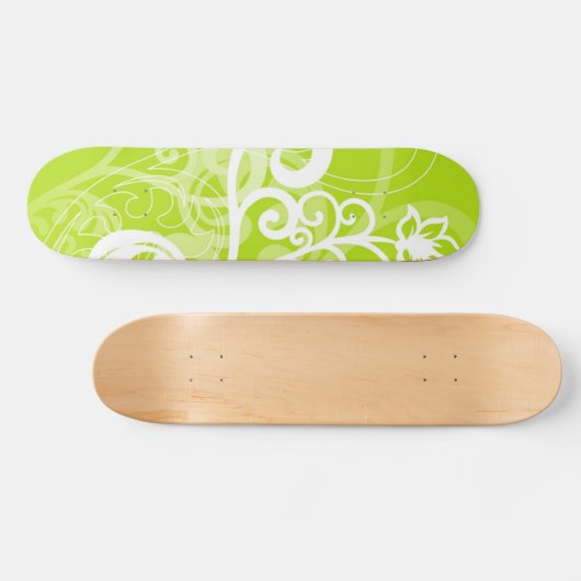 de groene machine skateboard (Horizontaal)