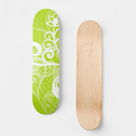 de groene machine skateboard (Voorkant)