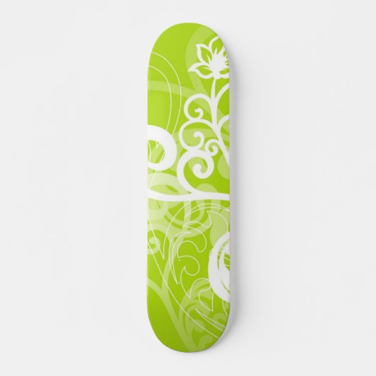 de groene machine skateboard (Voorkant)