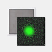 De groene Magneet van de Ster (Voorkant / Achterkant)