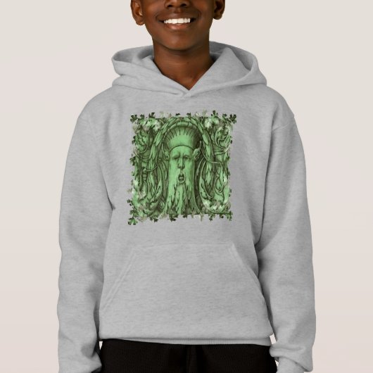 De Groene Man Pagan Loof Hoofd (Voorkant)