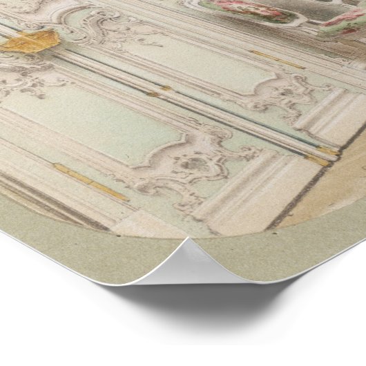 De groene mijnruimte poster (Hoek)