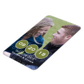 De groene Moderne Foto van Circles sparen de Magne Magneet (Linkerzijde)