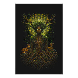 De Groene Moeder Perfect Poster
