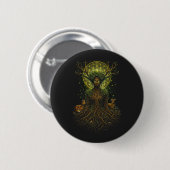 De Groene Moeder Ronde Button 5,7 Cm (Voorkant /achterkant)