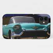 De groene ombouwbare Cadillac van Elvis Presley in Case-Mate iPhone Case (Achterkant (horizontaal))