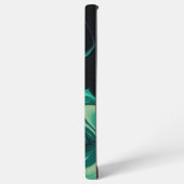 De groene paarse kleur in Samsung hoesje ! Samsung Galaxy Hoesje (Linkerkant)