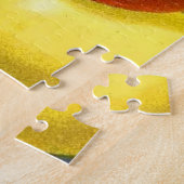 De groene papegaai legpuzzel (Zijkant)