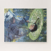 De groene parasol door Guy Rose Kunstlegpuzzel Legpuzzel (Horizontaal)