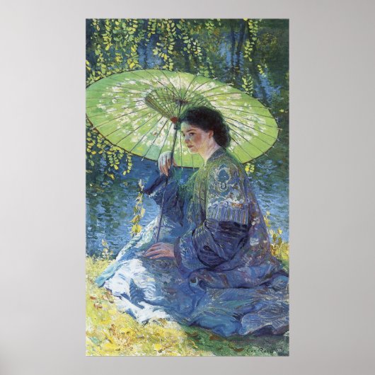 De Groene Parasol, Guy Roos Poster (Voorkant)