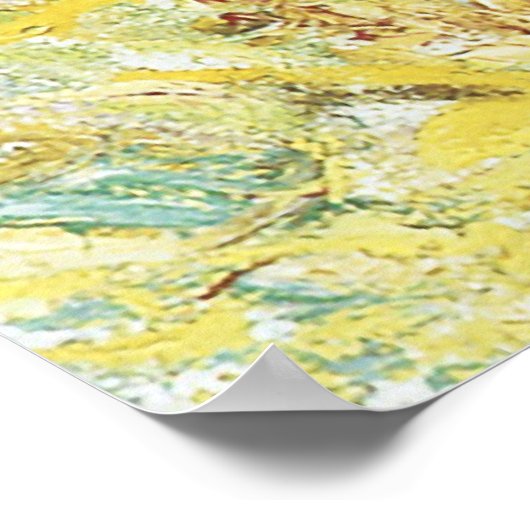 De Groene Parasol, Guy Roos Poster (Hoek)