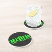 De Groene Partij Zandsteen Onderzetter (Zijkant)