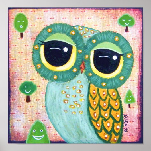 De groene revisie poster (Voorkant)