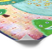 De groene revisie poster (Hoek)