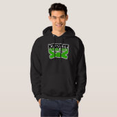 De Groene Riem van de karate Hoodie (Voorkant volledig)