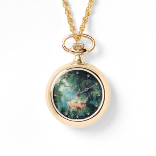 DE groene roze VAN DE ZWANGERSCHAP Horloge