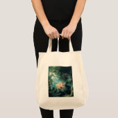 DE groene roze VAN DE ZWANGERSCHAP Tote Bag (Voorkant (product))