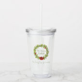 De groene salade acryl drinkbeker (Voorkant)