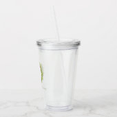 De groene salade acryl drinkbeker (Links)