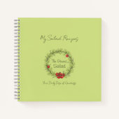 De groene salade notitieboek (Voorkant)