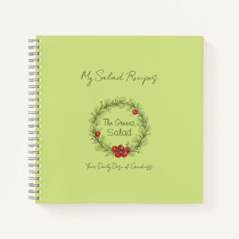 De groene salade notitieboek