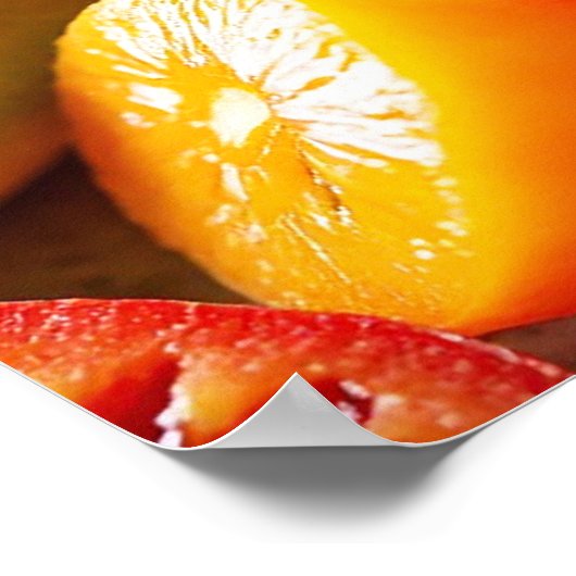 De groene salade poster (Hoek)