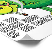 De groene schapen poster (Hoek)