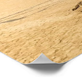 De groene scheuten van de veganismuurkunst poster (Hoek)