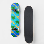 De groene Schildpadden van het Zee Skateboard (Voorkant)