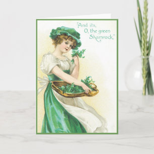 De Groene Shamrock Kaart